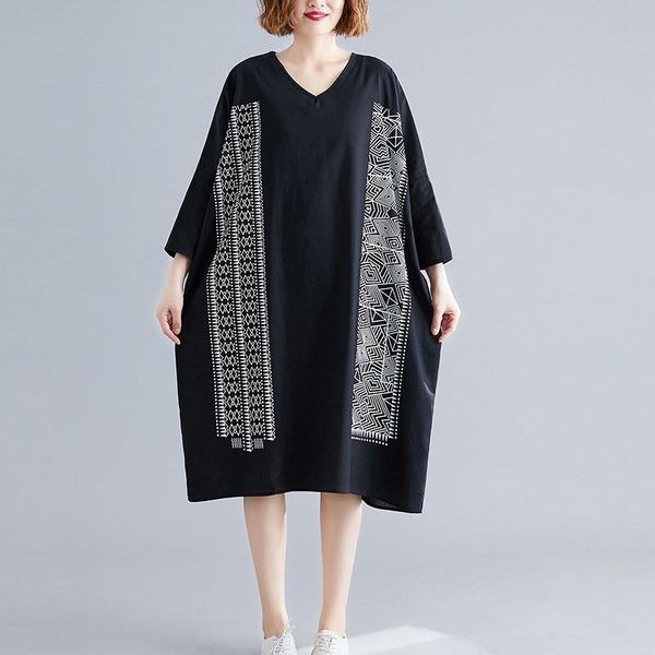 casual dresses 2021 spring long batwing black loose oversize korean dress robe femme women striped ladies plus size, Black;gray
casual dresses 2021 spring long batwing black loose oversize korean dress robe femme women striped ladies plus size, Black;gray