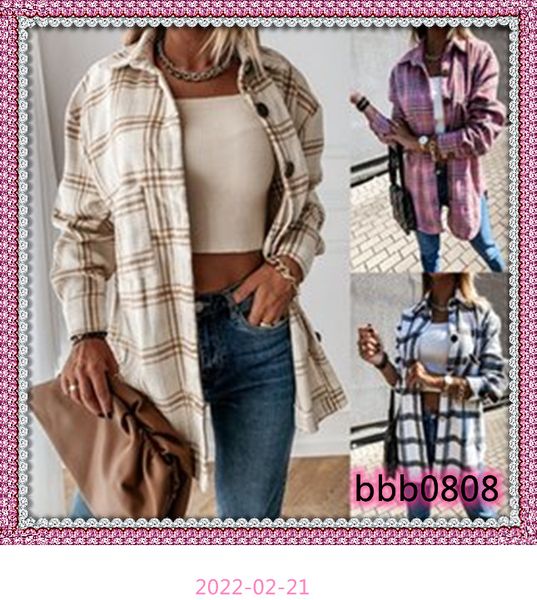 women plaid shirt blouse autumn casual loose pocket long sleeve thick bf oversized female jacket coat outwear outfits blusa, White
women plaid shirt blouse autumn casual loose pocket long sleeve thick bf oversized female jacket coat outwear outfits blusa, White