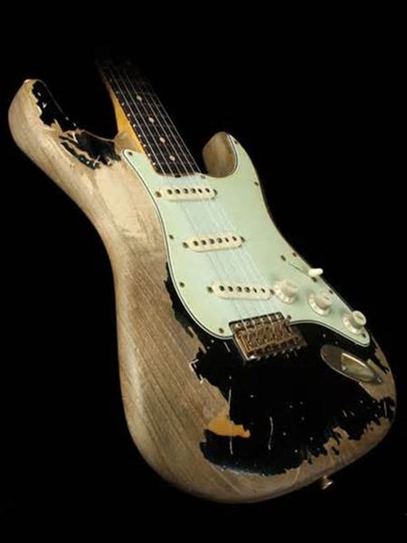 custom aged/relic john mayer, black one 1 quality electric guitar
custom aged/relic john mayer, black one 1 quality electric guitar