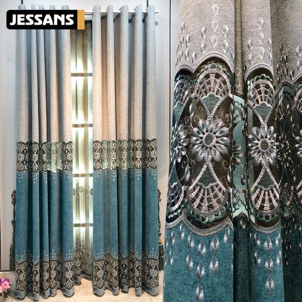 curtain & drapes european style luxury atmosphere hollow embroidered curtains for living room bedroom study blackout customization
curtain & drapes european style luxury atmosphere hollow embroidered curtains for living room bedroom study blackout customization