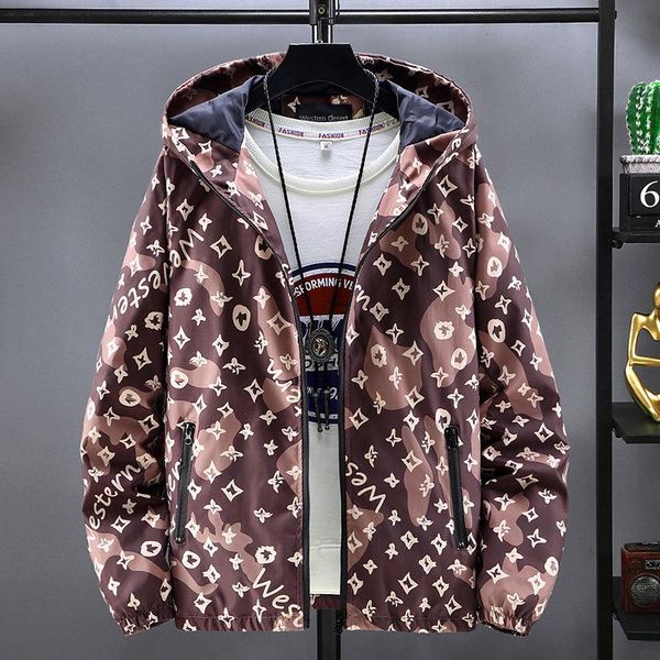 men's jackets 2021 spring and autumn korean style trendy handsome jacket plus size streetwear casual polyester fashion outing clothes, Black;brown
men's jackets 2021 spring and autumn korean style trendy handsome jacket plus size streetwear casual polyester fashion outing clothes, Black;brown