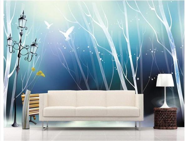 wallpapers custom 3d po wallpaper mural living room sofa tv backdrop cartoon chair lamp forest picture home decor
wallpapers custom 3d po wallpaper mural living room sofa tv backdrop cartoon chair lamp forest picture home decor