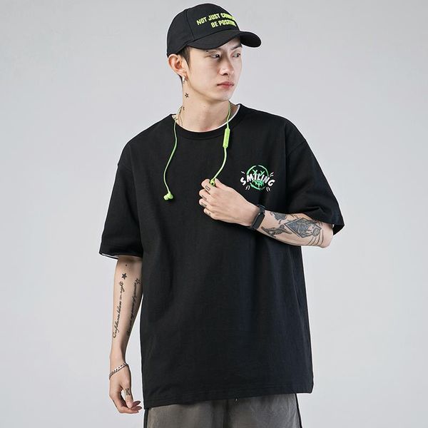 men's t-shirts printed large t-shirt 2021 hip-hop cotton o-neck summer streetwear fashion loose, White;black
men's t-shirts printed large t-shirt 2021 hip-hop cotton o-neck summer streetwear fashion loose, White;black