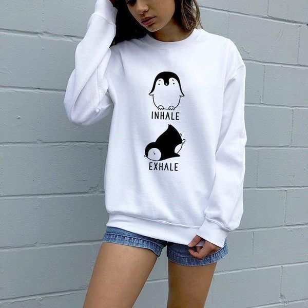 inhale exhale penguin sweatshirt tumblr fashion clothes sweats sweatshirts pullovers jumper outfit crewneck casual, Black
inhale exhale penguin sweatshirt tumblr fashion clothes sweats sweatshirts pullovers jumper outfit crewneck casual, Black