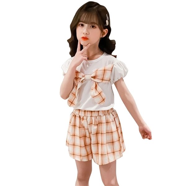 teen girls clothing short + plaid bow sets summer tracksuits for children 6 8 10 12 14 210528, White
teen girls clothing short + plaid bow sets summer tracksuits for children 6 8 10 12 14 210528, White