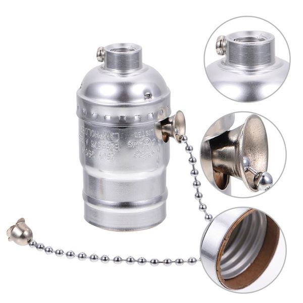 smart home control e-27 light socket aluminum lamp holder retro style with zipper
smart home control e-27 light socket aluminum lamp holder retro style with zipper
