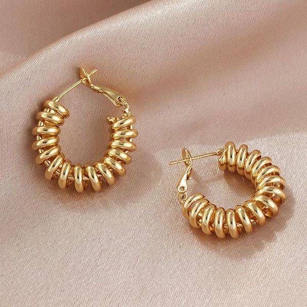 hoop & huggie c-shape earring fashion gold silver color earrings for women simple female wedding trendy copper jewelry, Golden;silver
hoop & huggie c-shape earring fashion gold silver color earrings for women simple female wedding trendy copper jewelry, Golden;silver