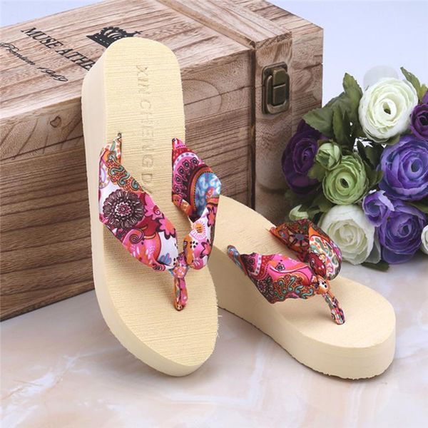slippers summer soft women wedge sandals bohemia flip flops flat platform beach, Black
slippers summer soft women wedge sandals bohemia flip flops flat platform beach, Black