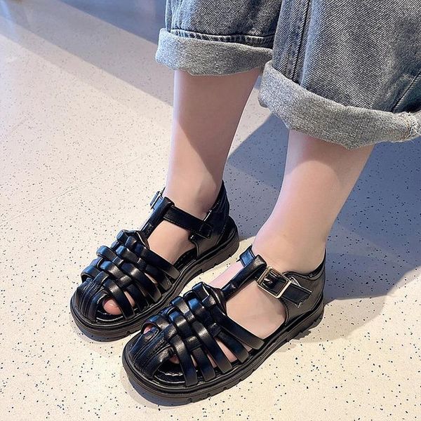 sandals fashion summer girls beach shoes kids princess soft casual quality children cute footsandals for wholesale, Black
sandals fashion summer girls beach shoes kids princess soft casual quality children cute footsandals for wholesale, Black