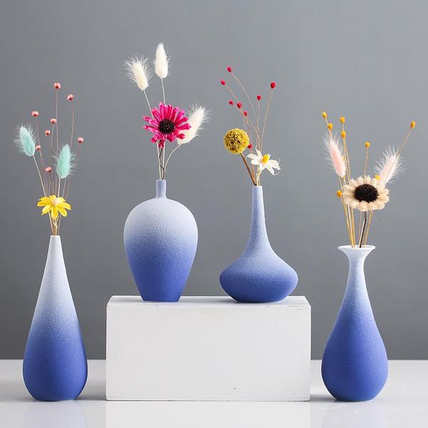 vases nordic creative blue ceramic vase dried flowers bottle crafts centerpieces wedding cute living room home decoration accessories
vases nordic creative blue ceramic vase dried flowers bottle crafts centerpieces wedding cute living room home decoration accessories