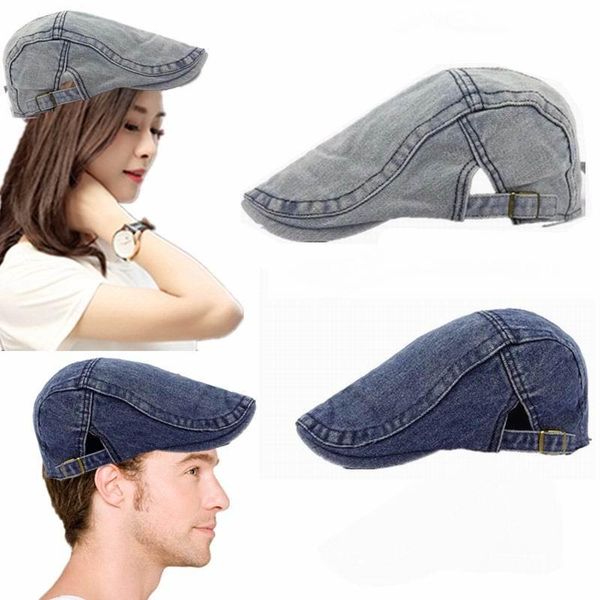 berets 4 seasons classic women cabbie duckbill golf beret hats & caps cotton sun-resistant men womenwasheddenim peaked flat, Blue;gray
berets 4 seasons classic women cabbie duckbill golf beret hats & caps cotton sun-resistant men womenwasheddenim peaked flat, Blue;gray