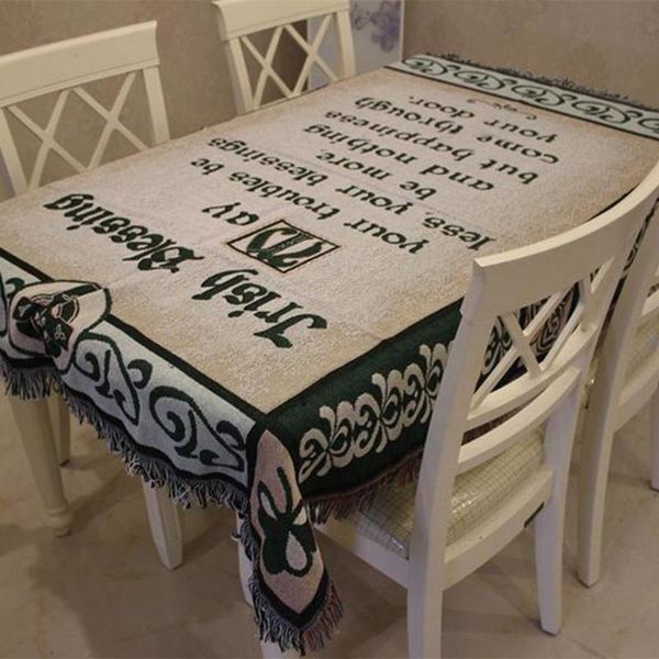 european cotton thick soft rectangular lace tablecloth writing bless word sofa blanket picnic rug embroidery design
european cotton thick soft rectangular lace tablecloth writing bless word sofa blanket picnic rug embroidery design
