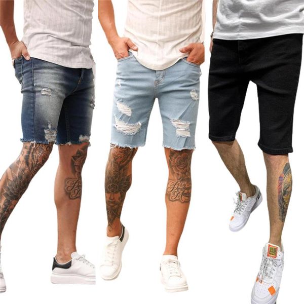 men's shorts men solid color with pockets, casual denim cloth breeches, dark blue/ black, White;black
men's shorts men solid color with pockets, casual denim cloth breeches, dark blue/ black, White;black
