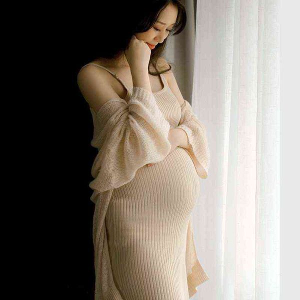 maternity dress & robe set for pregnant women spaghetti stretchy maternity pgraphy dresses for pregnancy p shoot 2021 aa220309, White
maternity dress & robe set for pregnant women spaghetti stretchy maternity pgraphy dresses for pregnancy p shoot 2021 aa220309, White