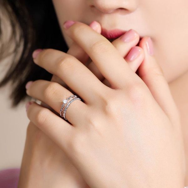 cluster rings trendy 925 sterling silver for women white zircon promise love engagement minimalist gift, Golden;silver
cluster rings trendy 925 sterling silver for women white zircon promise love engagement minimalist gift, Golden;silver