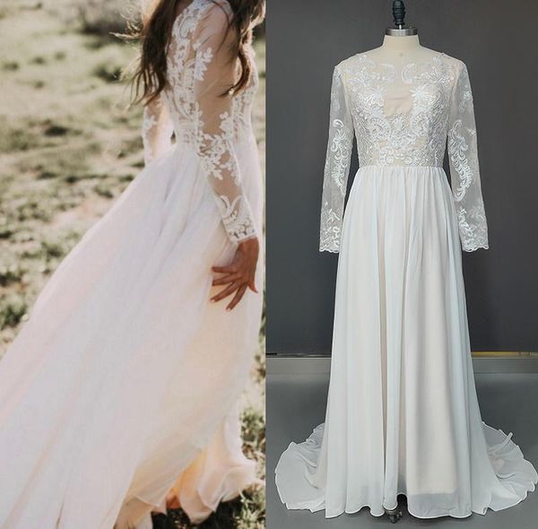 other wedding dresses 11186# real pos long sleeve sheer back o-neck champagne beach sweep train applique lace dress bride gown 2021, White
other wedding dresses 11186# real pos long sleeve sheer back o-neck champagne beach sweep train applique lace dress bride gown 2021, White