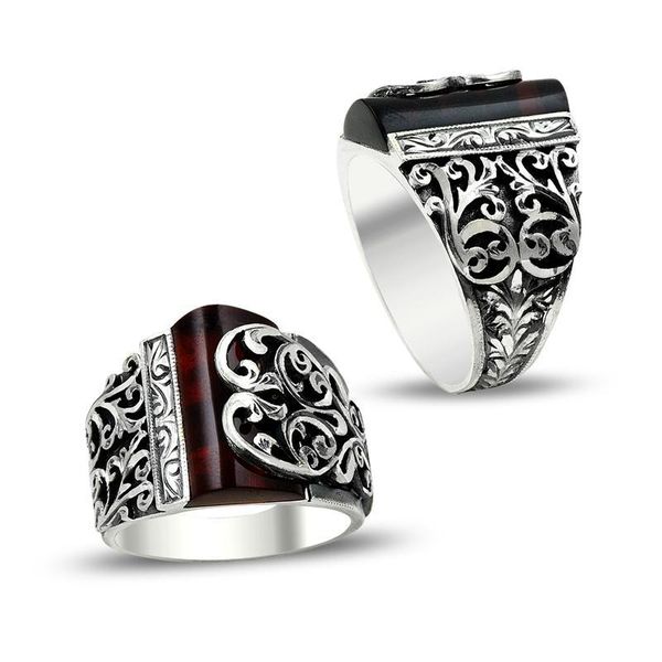 cluster rings fire amber men silver ring handcarved turkish vintage jewelery 925k accessory gift, Golden;silver
cluster rings fire amber men silver ring handcarved turkish vintage jewelery 925k accessory gift, Golden;silver