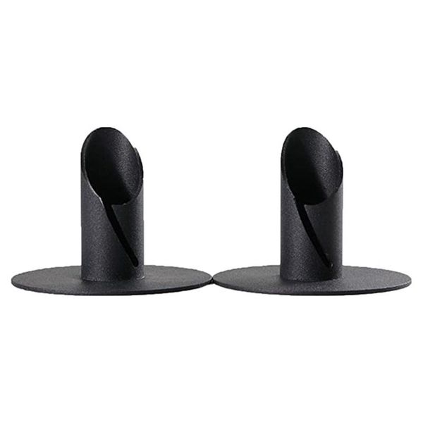 2pcs black classic candle holders, fits 3/4 inch wrought chamfered candlestick holder,frosted iron candle holders
2pcs black classic candle holders, fits 3/4 inch wrought chamfered candlestick holder,frosted iron candle holders