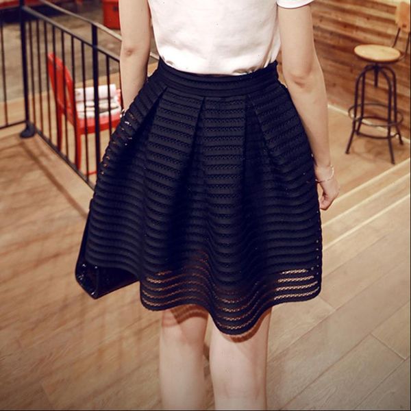 2021 summer new style fashion skirt womens striped hollow out fluffy long skirt swing skirts ladies black white ball gown
2021 summer new style fashion skirt womens striped hollow out fluffy long skirt swing skirts ladies black white ball gown