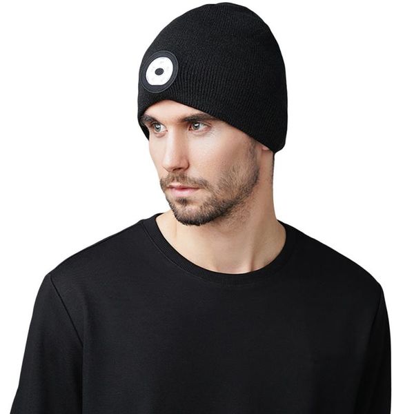 cycling caps & masks outdoor lighting led head-mounted headlight detachable warm night running skiing warning light knitted hat, Black
cycling caps & masks outdoor lighting led head-mounted headlight detachable warm night running skiing warning light knitted hat, Black