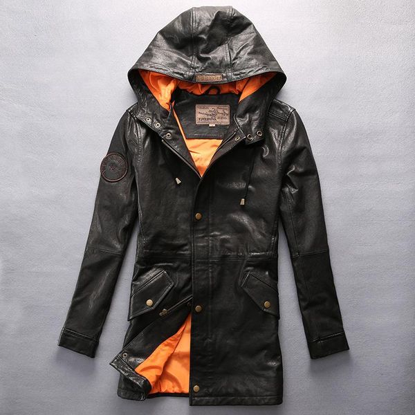 women's leather & faux avirex 2021 hooded jacket wommen black goatskin flight casual pilot autumn windbreaker
women's leather & faux avirex 2021 hooded jacket wommen black goatskin flight casual pilot autumn windbreaker