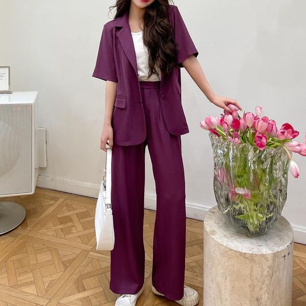 women's two piece pants 2021 fashion summer women pant suits 2 set for female loose blazer jacket & trouser elegant office ladies suit, White
women's two piece pants 2021 fashion summer women pant suits 2 set for female loose blazer jacket & trouser elegant office ladies suit, White