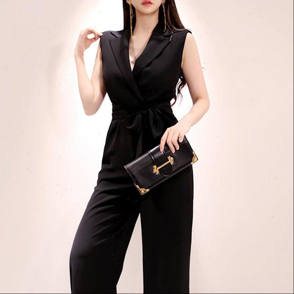 fleabag jumpsuit for women loose long pant suit overalls sleeveless v neck gothic one piece macacao feminino, Black;white
fleabag jumpsuit for women loose long pant suit overalls sleeveless v neck gothic one piece macacao feminino, Black;white