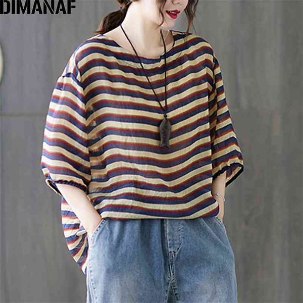 plus size t-shirts women clothing summer basic lady tunic tee shirt vintage cotton linen loose print striped tshirt 210531, White
plus size t-shirts women clothing summer basic lady tunic tee shirt vintage cotton linen loose print striped tshirt 210531, White