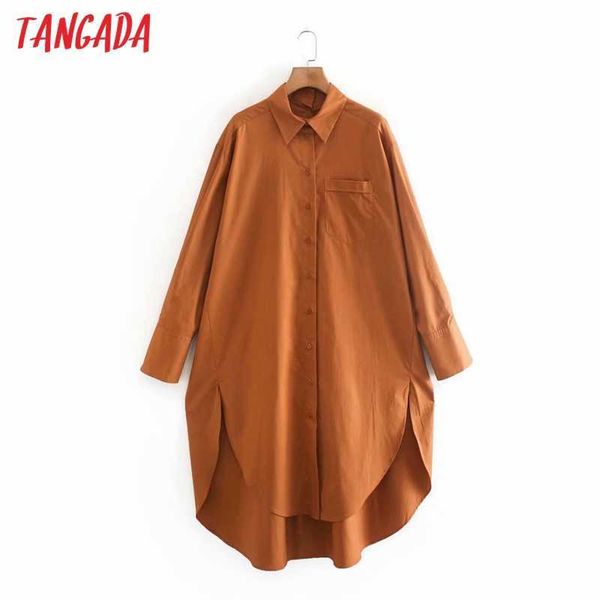tangada fashion women solid oversized long shirt pocket long sleeve ladies casual blouse xn96 210609, White
tangada fashion women solid oversized long shirt pocket long sleeve ladies casual blouse xn96 210609, White