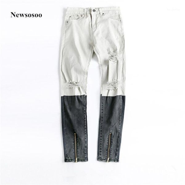 men's jeans sosoo 2021 fashion brand mens printed color splice slim stretch biker knee big holes skinny ripped jeans1, Blue
men's jeans sosoo 2021 fashion brand mens printed color splice slim stretch biker knee big holes skinny ripped jeans1, Blue