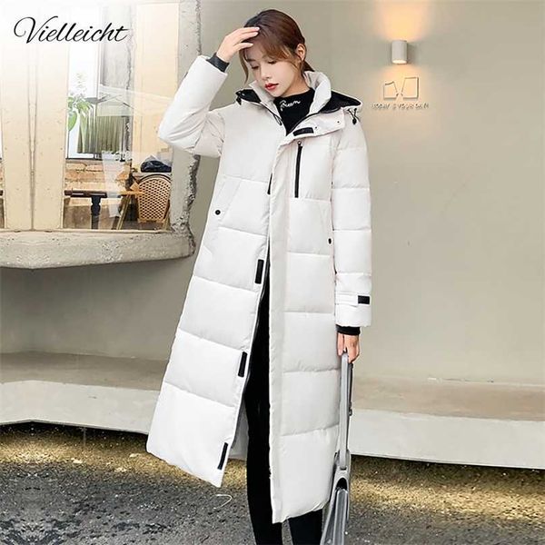 vielleicht autumn winter women jacket x-long hooded parka cotton padded female warm outwear coat 211216, Black
vielleicht autumn winter women jacket x-long hooded parka cotton padded female warm outwear coat 211216, Black