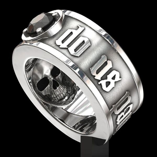fdlk 'till death do us part' small amount skull ring black crystal punk wedding engagement jewelry for men, Golden;silver
fdlk 'till death do us part' small amount skull ring black crystal punk wedding engagement jewelry for men, Golden;silver