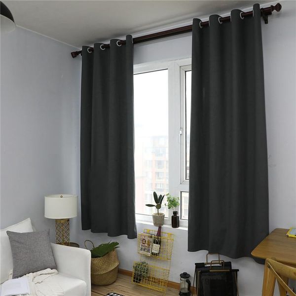pure color dark gray curtain simplicity window treatments printed shading cotton linen bedroom living room drapes decoration
pure color dark gray curtain simplicity window treatments printed shading cotton linen bedroom living room drapes decoration