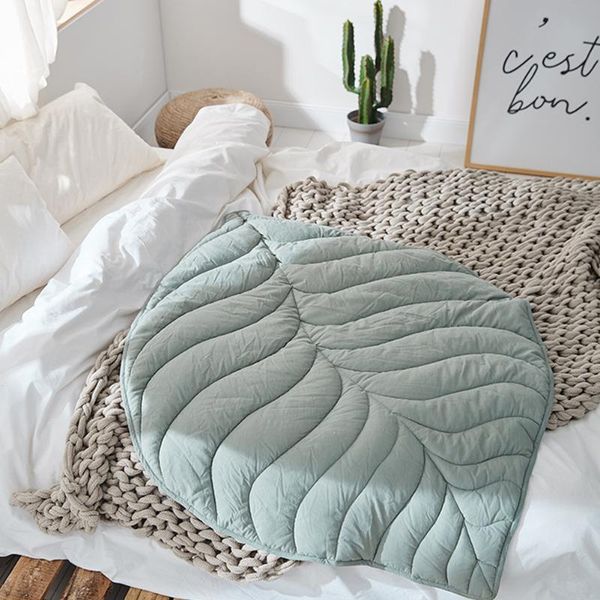 nordic baby leaf rug soft cotton floor mat rugs kids bedroom nursery leaves carpet blanket living room home new year decoration
nordic baby leaf rug soft cotton floor mat rugs kids bedroom nursery leaves carpet blanket living room home new year decoration