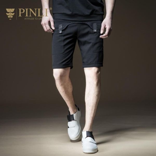 men's pants male fashion black original design casual unique pinli summer style slim splicing shorts b182317314
men's pants male fashion black original design casual unique pinli summer style slim splicing shorts b182317314