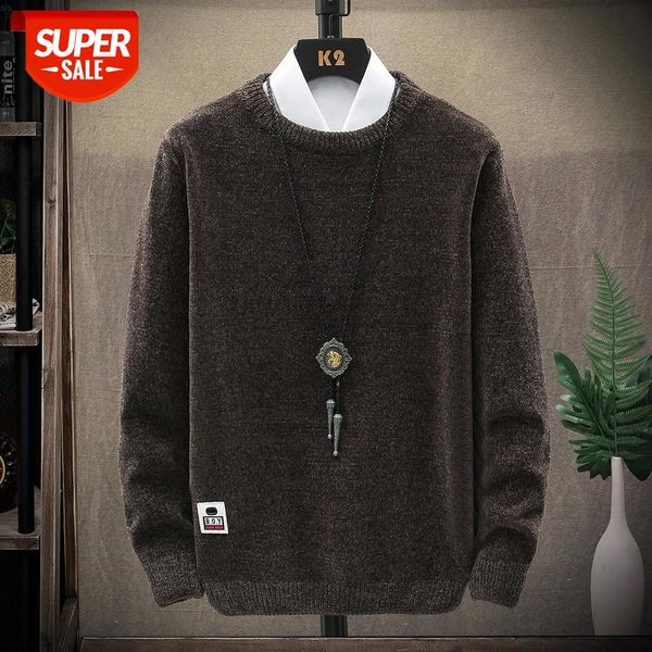 harajuku autumn men's knitted sweaters 2020 loose fit korean men pure pullovers women casual oversized sweater #xj7g, White;black
harajuku autumn men's knitted sweaters 2020 loose fit korean men pure pullovers women casual oversized sweater #xj7g, White;black