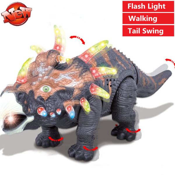 electric dinosaur toy simulation electric toy walking dinosaur dragon head with flash light sound effect tail swing dinosaur toy
electric dinosaur toy simulation electric toy walking dinosaur dragon head with flash light sound effect tail swing dinosaur toy