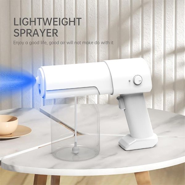 watering equipments 2021 500ml large capatity adjustable spray wireless nano blue light steam disinfection sprayer gun usb charging
watering equipments 2021 500ml large capatity adjustable spray wireless nano blue light steam disinfection sprayer gun usb charging