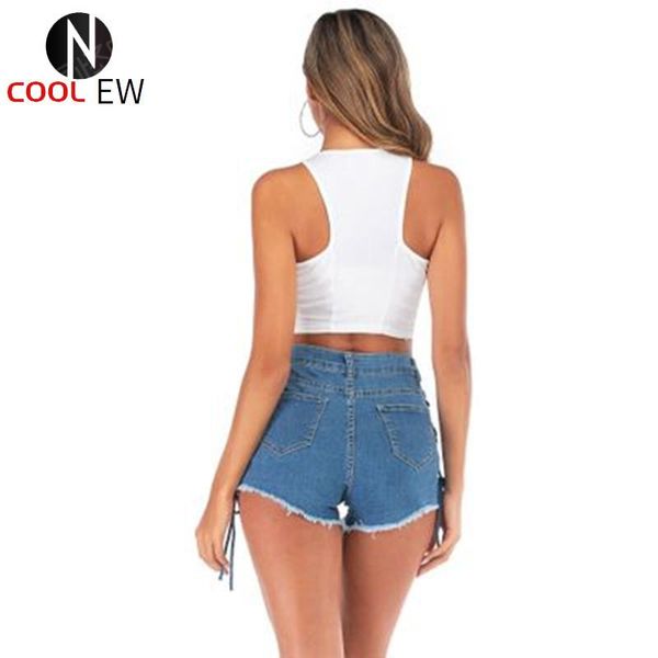 women's shorts wear high elastic summer style corn decorative lacing ladies big yards, White;black
women's shorts wear high elastic summer style corn decorative lacing ladies big yards, White;black