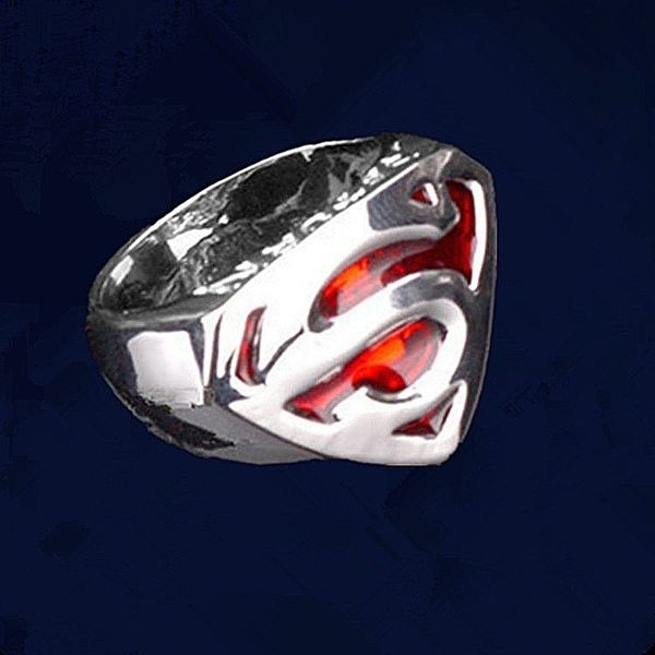 jewelry superman ring superman ring superman ring blwjyp, Red;brown 
jewelry superman ring superman ring superman ring blwjyp, Red;brown
