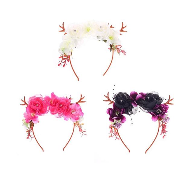 christmas decorations chiristmas headbands flower hairpin, deer angle headband, elegant princess personality kids gift hair accessory
christmas decorations chiristmas headbands flower hairpin, deer angle headband, elegant princess personality kids gift hair accessory