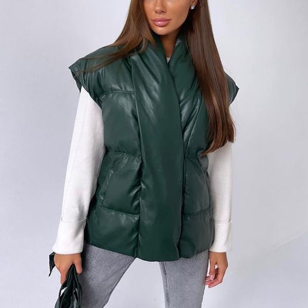 women's vests yana fashion v neck faux collar women elegant solid wide shoulders coats casual slim pockets cotton ladies, Black;white
women's vests yana fashion v neck faux collar women elegant solid wide shoulders coats casual slim pockets cotton ladies, Black;white