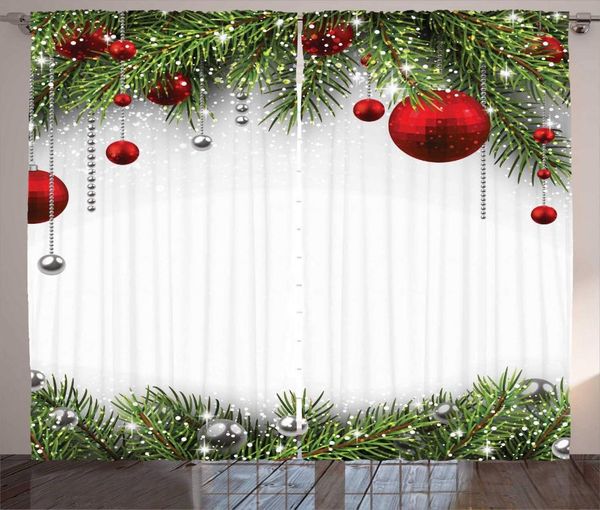 curtain & drapes christmas curtains holiday season backdrop with pine leaves ball classic design print living room bedroom window
curtain & drapes christmas curtains holiday season backdrop with pine leaves ball classic design print living room bedroom window