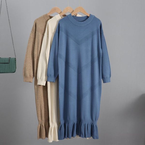 casual dresses oversized long knit women maxi sweater dress autumn winter pullover straight highstreet midi, Black;gray
casual dresses oversized long knit women maxi sweater dress autumn winter pullover straight highstreet midi, Black;gray