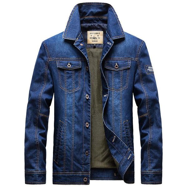 men's jackets autumn jeans jacket men military denim single breasted mesh liner korean clothes veste homme plus size m-4xl, Black;brown
men's jackets autumn jeans jacket men military denim single breasted mesh liner korean clothes veste homme plus size m-4xl, Black;brown