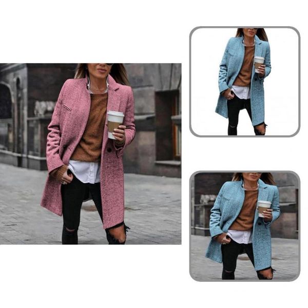 women's trench coats skin-friendly great decorative pockets woolen women jacket outerwear long sleeve for dating, Tan;black
women's trench coats skin-friendly great decorative pockets woolen women jacket outerwear long sleeve for dating, Tan;black