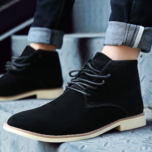 men boots fashion comfortable spring autumn lace-up casual ankle rubber boots male shoes hombre sapatilha black blue yellow 1465, Black;white
men boots fashion comfortable spring autumn lace-up casual ankle rubber boots male shoes hombre sapatilha black blue yellow 1465, Black;white