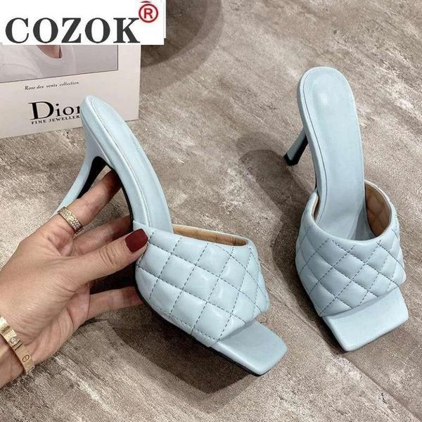 sandals 2021 brand design women elegant square sandaly toe thin high heels 9cm summer outdoor beach shoes gladiator ladies, Black
sandals 2021 brand design women elegant square sandaly toe thin high heels 9cm summer outdoor beach shoes gladiator ladies, Black