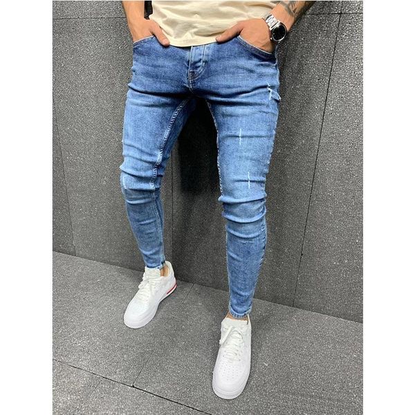 men's jeans slim jeans, trousers, simple design, comfortable and versatile pants, daily casual jean, Blue
men's jeans slim jeans, trousers, simple design, comfortable and versatile pants, daily casual jean, Blue
