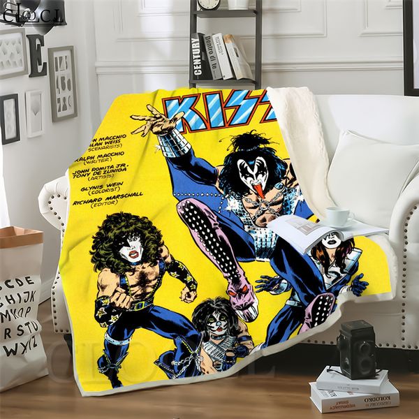 cloocl glam metal kiss band 3d print harajuku conditioning blanket sofa teens bedding throw blankets plush quilt
cloocl glam metal kiss band 3d print harajuku conditioning blanket sofa teens bedding throw blankets plush quilt